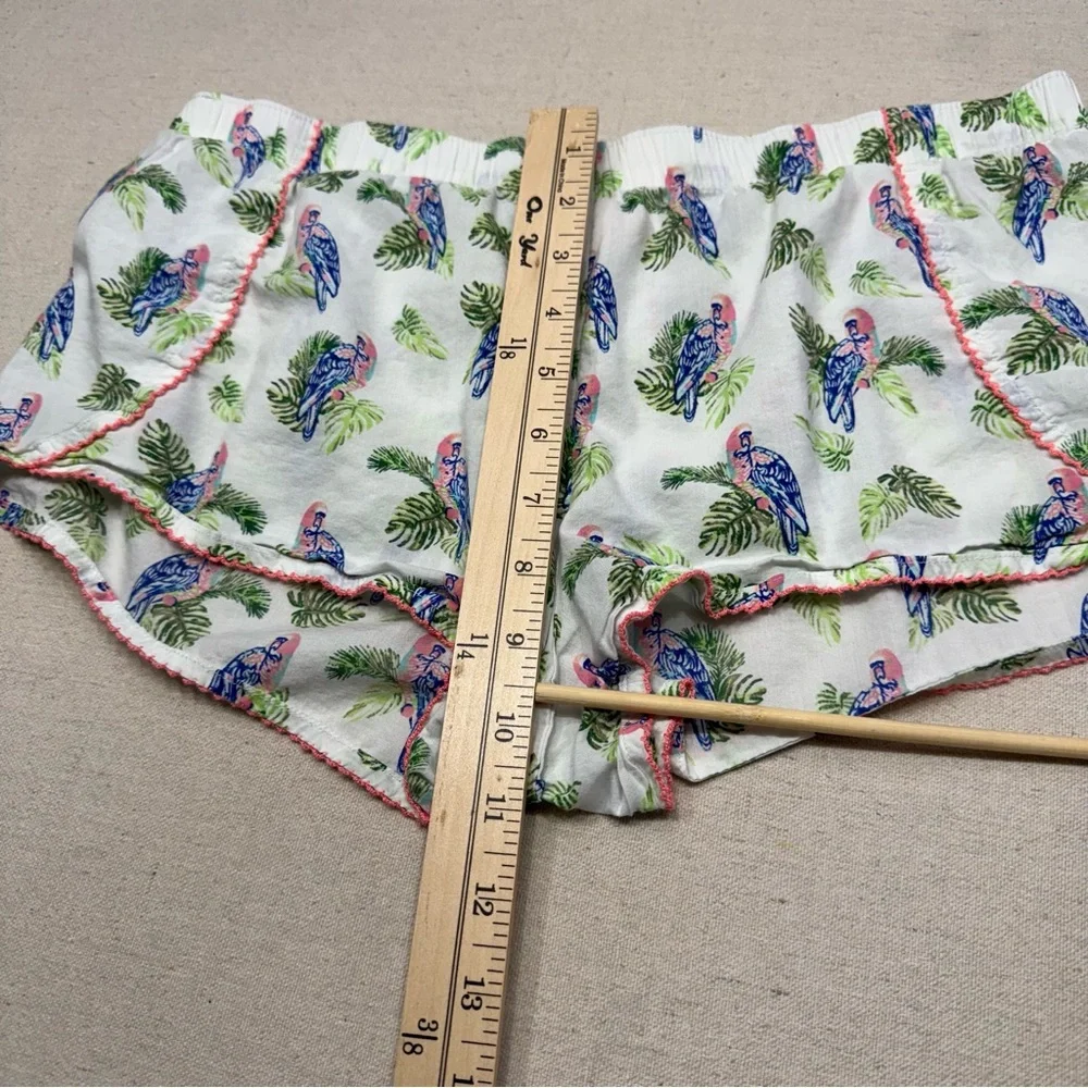 Victoria's Secret 2 pc Set - Parrot and Floral Print Sleepwear Shorts - Size SP